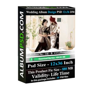 wedding album design psd